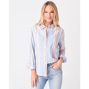 Dylan Tide Stripe shirt Size M